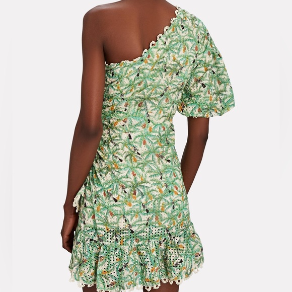 Farm Rio Mini Toucans One-Shoulder Dress - Picture 2 of 3